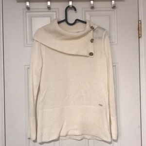 White Turtle Neck Sweater